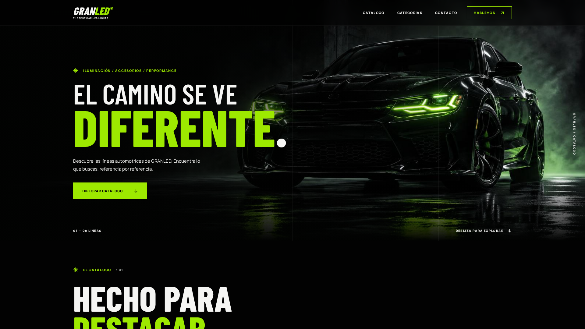 Captura real de GranLed